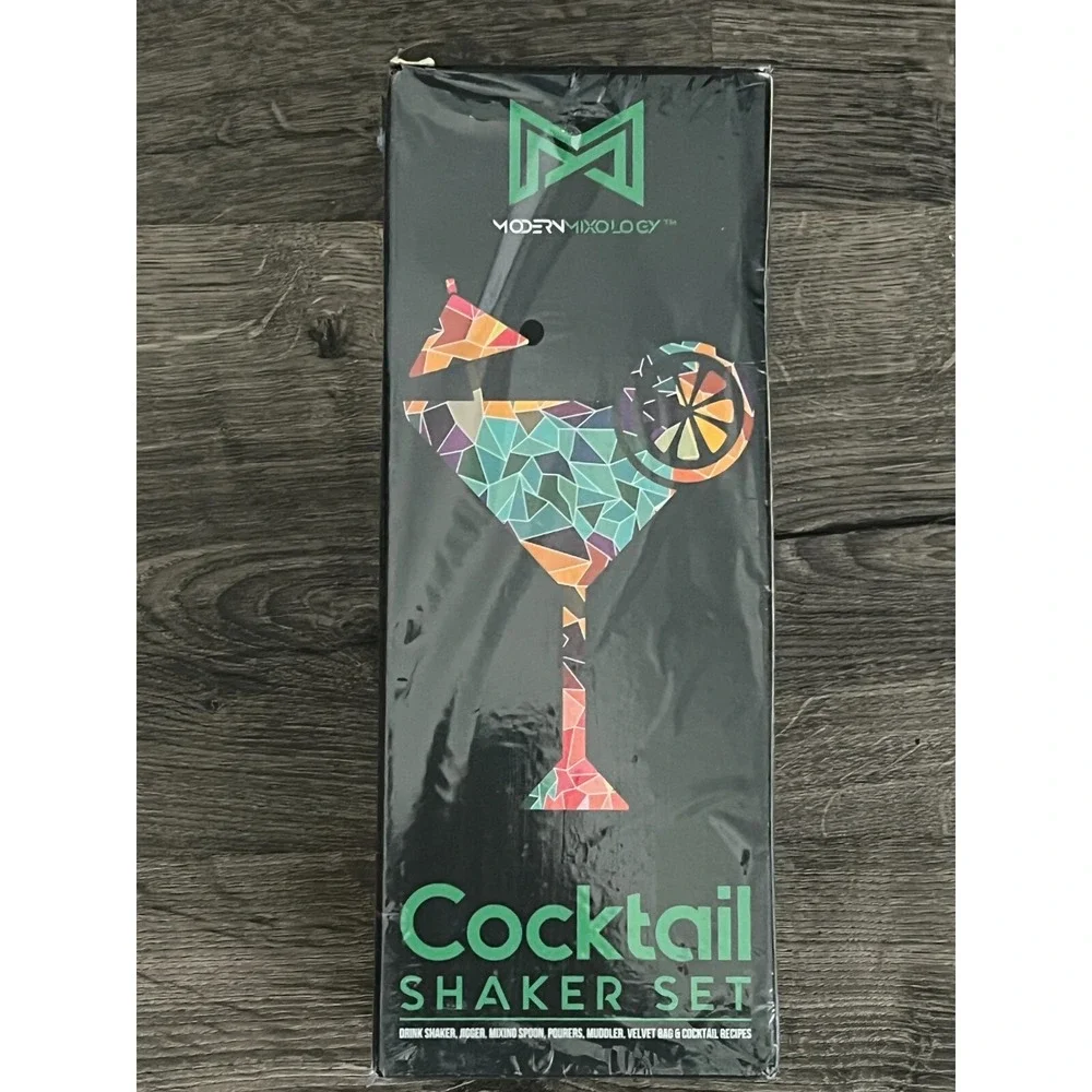 Bartender‎ Kit Copper 8 PC - Cocktail Mixology Set with Shaker Muddler Pourers